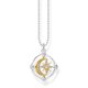 Thomas Sabo Hold és csillag mozgatható bicolor nyaklánc KE1966-414-7-L42v