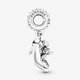 Pandora ékszer Disney Hamupipőke üvegcipő és egerek ezüst charm 799192C01