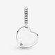 Pandora ékszer Kéttónusú családfa szív függő charm 799161C00