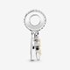 Pandora ékszer Kéttónusú családfa szív függő charm 799161C00
