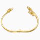 Swarovski Botanical arany színű karperec kristályokkal 5535782