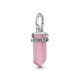 Pandora ékszer Rózsaszín kristály amulett 399185C02