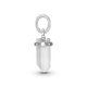 Pandora ékszer Fehér kristály amulett 399185C03