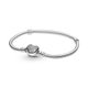 Pandora ékszer Disney Moments Mickey szívkapcsos kígyólánc karkötő 