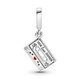 Pandora ékszer Vintage kazetta függő charm 799295C01