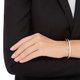 Swarovski Fresh rozé színű karperec kristályokkal 