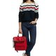 Desigual Embossed half logo nerano piros hátizsák 21SAKP08