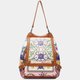 Desigual Pink boho bibury mintás hátizsák 21SAKP20