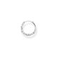 Thomas Sabo Fél pár ezüst karika fülbevaló kusza négyzetekkel CR665-051-14