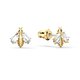 Swarovski Méhecske fülbevaló swarovski kristályokkal 5518143