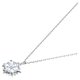 Swarovski Mágikus hópehely ezüst színű nyaklánc 5428432