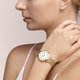 Coeur de Lion Arany szíjas női óra swarovski kristályokkal 7612/70-1614