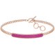 Swarovski Rozé karkötő rózsaszín swarovski kristályokkal 5390255
