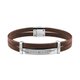 Tommy Hilfiger Barna dupla szíjas bőr karkötő 2790076