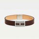 Tommy Hilfiger Barna H emblémás bőr karkötő 2790267S