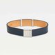 Tommy Hilfiger Szürke H emblémás bőr karkötő 2790269S