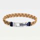 Tommy Hilfiger Világos barna fonott lapos karkötő 2790310