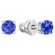 Swarovski Bedugós kék swarovski kristály fülbevaló 5512385