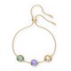 Swarovski Thalia arany színű színes köves karkötő 5565550