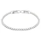 Swarovski Emily ezüst színű fehér köves karkötő 1808960