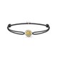 Thomas Sabo Csomózott textil karkötő hit remény szeretet medállal LS116-543-11-L22