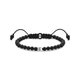 Thomas Sabo Obszidián állítható karkötő ezüst koponyával A2015-811-11-L22v