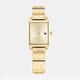 Tommy Hilfiger Steel square arany színű monogramos női óra 1782326