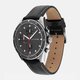 Tommy Hilfiger Parker fekete bőrszíjas férfi óra 1791838