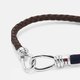 Tommy Hilfiger Barna színű fonott bőr karkötő 2790232s
