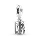 Pandora ékszer Filmes csapó függő ezüst charm 799423C01