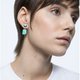 Swarovski Orbita aszimmetrikus fülbevaló színes kristállyal 5600519