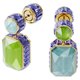 Swarovski Orbita aszimmetrikus fülbevaló színes kristállyal 5600519