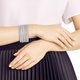 Swarovski Fit ezüst színű karkötő kristályokkal 5421826
