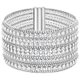 Swarovski Fit ezüst színű karkötő kristályokkal 5421826