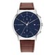 Tommy Hilfiger Easton barna bőrszíjas férfi óra 1710436