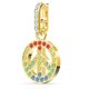 Swarovski Béke jel arany színű charm 5526998