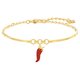 Swarovski Lisabel pepper arany színű karkötő paprikával 5498810