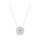 Swarovski Örök virág ezüst színű nyaklánc kristályokkal 5512660
