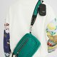 Desigual Embossed half cambridge zöld mini táska 21WAXPAX-4011