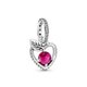 Pandora ékszer Hófehérke almája függő ezüst charm 399553C01