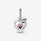 Pandora ékszer Hófehérke almája függő ezüst charm 399553C01