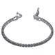 Swarovski Tennis duluxe karkötő szürke kristályokkal 5504678