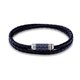 Tommy Hilfiger Sötétkék duplasoros férfi karkötő mágneses kapoccsal 2790326