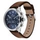Tommy Hilfiger Asher barna bőrszíjas sötétkék hátlapos férfi karóra 1791855