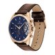 Tommy Hilfiger Baker barna bőrszíjas rozé tokos férfi karóra 1710453