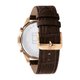 Tommy Hilfiger Baker barna bőrszíjas rozé tokos férfi karóra 1710453