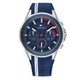 Tommy Hilfiger Aiden sötétkék szilikonos férfi karóra 1791859