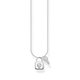 Thomas Sabo Ezüst nyaklánc lakattal és kulccsal KE2122-051-14-L45