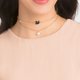 Swarovski Rozé dupla nyaklánc hattyúval és gyönggyel 5351807