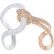 Swarovski Lifelong kéttónusú karperec swarovski kristályokkal 5395324